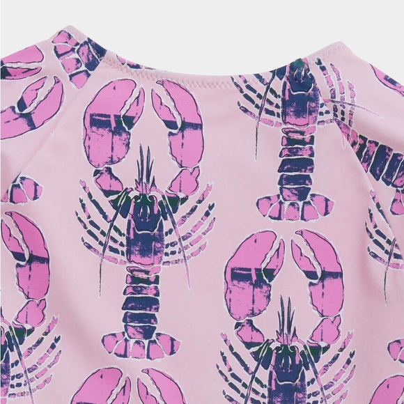 Vineyard Vines Girls' Ruffle Rashguard - Picture 4 of 4